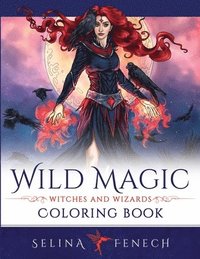 bokomslag Wild Magic - Witches and Wizards Coloring Book