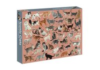 bokomslag Iconic Cats: 1,000-Piece Jigsaw Puzzle