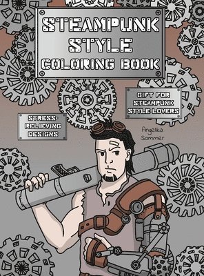 bokomslag Steampunk Style Coloring Book