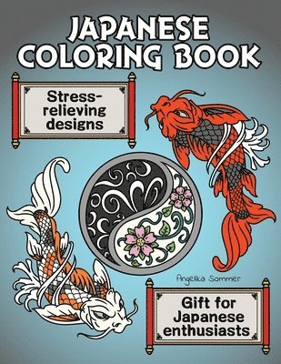 bokomslag Japanese Coloring Book