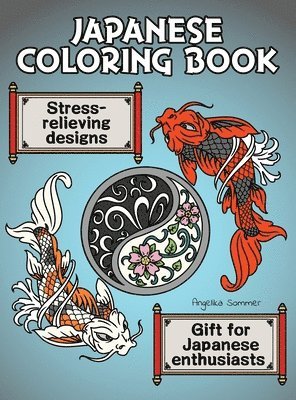 bokomslag Japanese Coloring Book