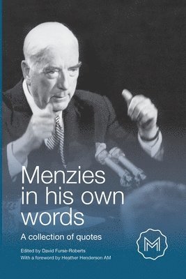David Furse-Roberts - Menzies in His Own Words, Häftad