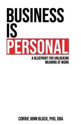 Corrie Block - Business is Personal, Häftad