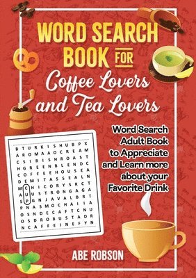 Word Search Book for Coffee Lovers and Tea Lovers 1