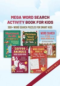 bokomslag Mega Word Search Activity Book for Kids