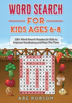 bokomslag Word Search for Kids Ages 6-8