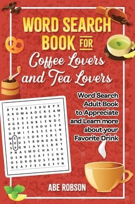 Word Search Book for Coffee Lovers and Tea Lovers 1