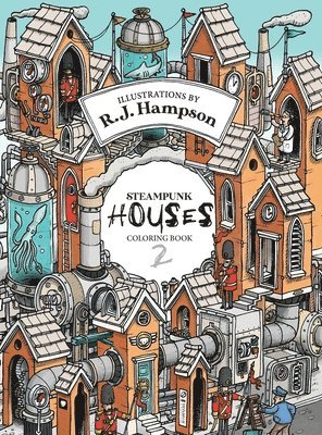 Steampunk Houses 2 Colouring Book 1