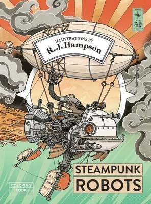Steampunk Robots Coloring Book 1