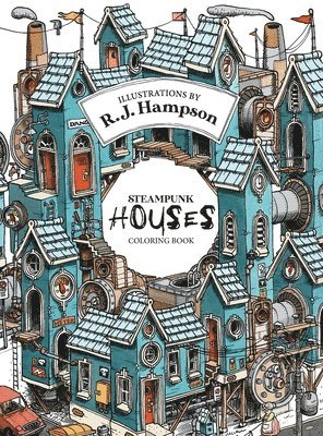 Steampunk Houses Coloring Book 1