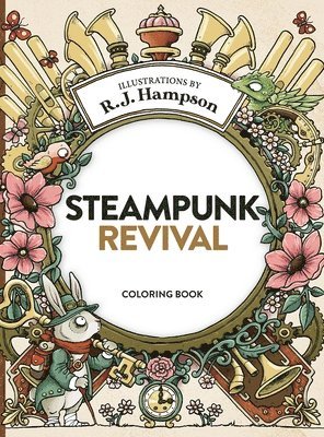 bokomslag Steampunk Revival Coloring Book