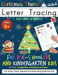 bokomslag Letter Tracing Book For Pre-Schoolers and Kindergarten Kids - Christmas Theme