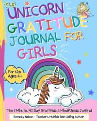 bokomslag Unicorn Gratitude Journal For Girls