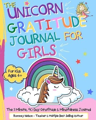 bokomslag Unicorn Gratitude Journal For Girls