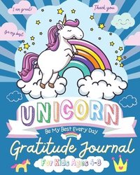 bokomslag Unicorn Gratitude Journal for Kids Ages 4-8