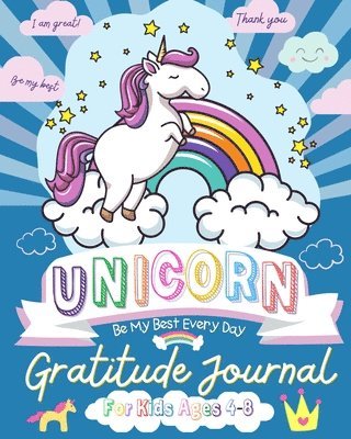 bokomslag Unicorn Gratitude Journal for Kids Ages 4-8