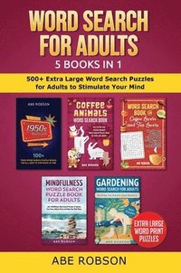 bokomslag Word Search for Adults 5 Books in 1
