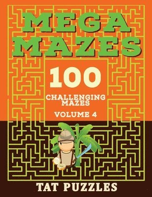 Tat Puzzles - Mega Mazes Volume 4, Häftad