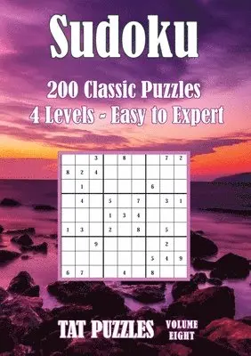 Tat Puzzles, Margaret Gregory - Sudoku 200 Classic Puzzles - Volume 8, Häftad