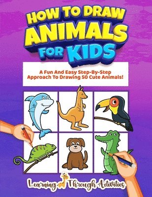 bokomslag How To Draw Animals For Kids
