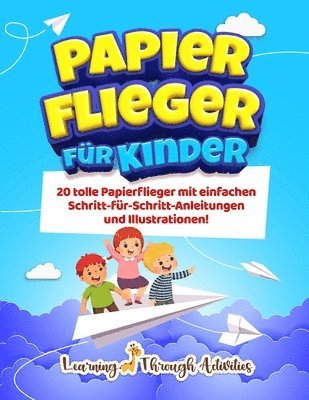 bokomslag Papierflieger für Kinder