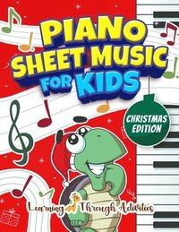 bokomslag Christmas Piano Sheet Music For Kids