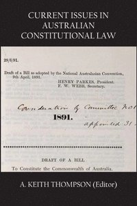 bokomslag Current Issues in Australian Constitutional Law
