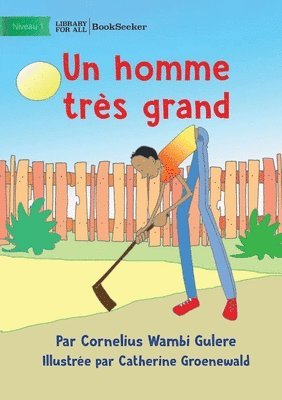 bokomslag A Very Tall Man - Un homme tres grand