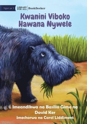 Why Hippos Have No Hair - Kwanini Viboko Hawana Nywele 1