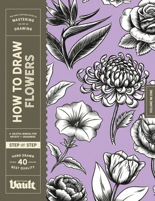 Kale James - How to Draw Flowers, Häftad