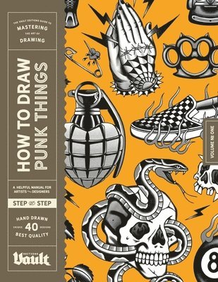 Kale James - How to Draw Punk Things, Häftad