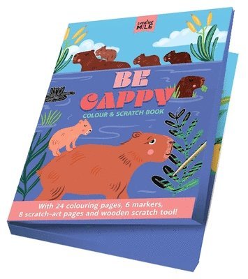 bokomslag Be Cappy Colour and Scratch Book