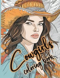 bokomslag Cowgirls Coloring Book Strong and Beautiful Western Women to Color