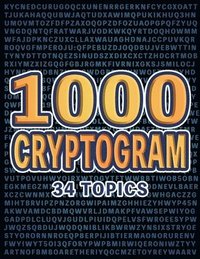 bokomslag 1000 Cryptogram Puzzle Book