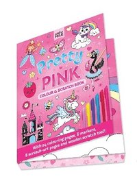 bokomslag Pretty in Pink Colour and Scratch Book