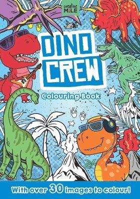 bokomslag Dino Crew Colouring Book