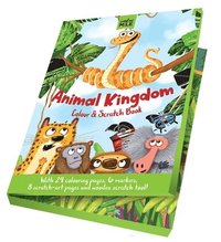 bokomslag Animal Kingdom Colour and Scratch Book