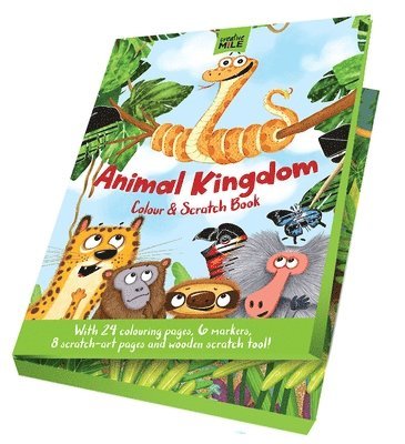 bokomslag Animal Kingdom Colour and Scratch Book