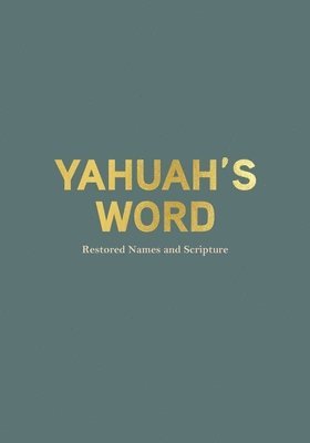 bokomslag Yahuah's Word