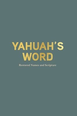 bokomslag Yahuah's Word