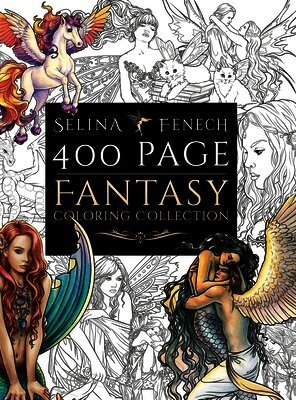 400 Page Fantasy Coloring Collection