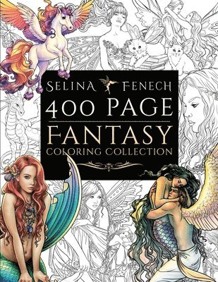 400 Page Fantasy Coloring Collection