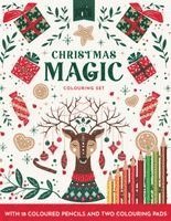 Creative Mile - Christmas Magic Adult Colouring Set, Inbunden