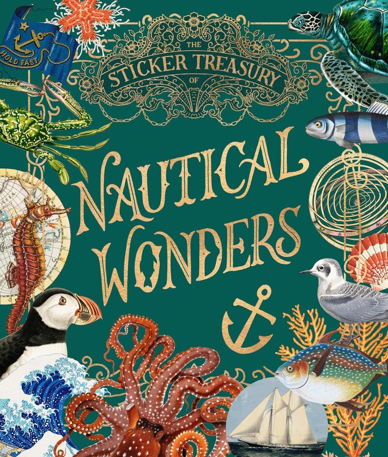 Smith Street Books - Sticker Treasury of Nautical Wonders, Inbunden. Tillgänglighet: Kommande