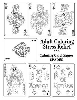 bokomslag Adult Coloring Stress Relief with Calming Card Games