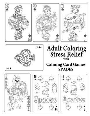Adult Coloring Stress Relief with Calming Card Games