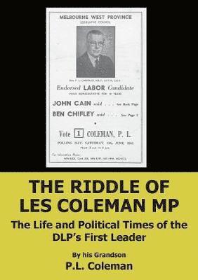 The Riddle of Les Coleman MP 1