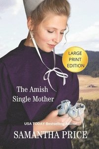 bokomslag The Amish Single Mother LARGE PRINT
