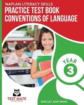 bokomslag NAPLAN LITERACY SKILLS Practice Test Book Conventions of Language Year 3