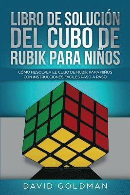 Libro de Solucin Del Cubo de Rubik para Nios 1